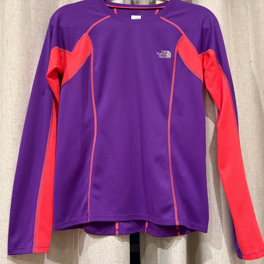 The North Face Purple and bright coral Active Top